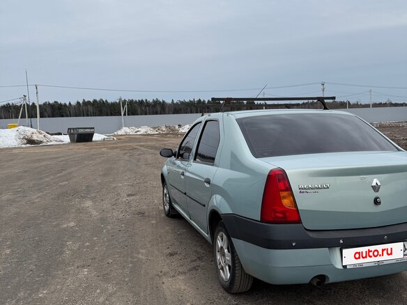 2007 Renault Logan I, зелёный, 320000 рублей - вид 7