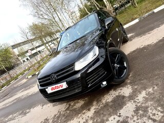 2014 Volkswagen Touareg II, чёрный, 2400000 рублей, вид 1