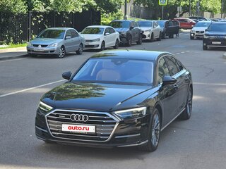 2019 Audi A8 Long 45 TDI IV (D5), чёрный, 5950000 рублей, вид 1