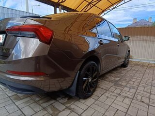 2022 Skoda Rapid II, коричневый, 1750000 рублей, вид 3