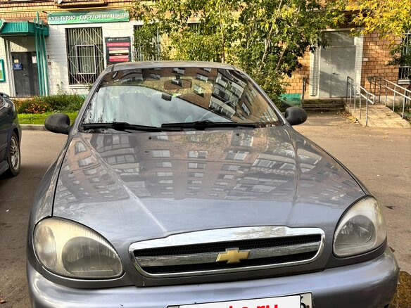 2008 Chevrolet Lanos I, серый - вид 1