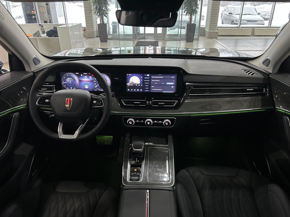 2024 Hongqi HS5 I Рестайлинг, чёрный - вид 12