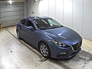 2014 Mazda Axela III, синий, 970000 рублей - вид 1