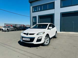 2010 Mazda CX-7 I Рестайлинг, белый, 909000 рублей, вид 1