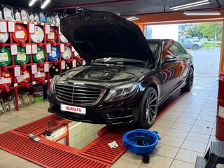 2015 Mercedes-Benz S-Класс 350 CDI BlueTEC VI (W222, C217), чёрный, 3850000 рублей, вид 4