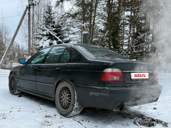 2002 BMW 5 серии 535i IV (E39) Рестайлинг, чёрный, 650000 рублей - вид 5