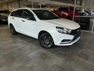 2019 Lada (ВАЗ) Vesta SW I, белый, 940000 рублей, вид 3