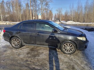 2008 Toyota Corolla X (E140, E150), чёрный, 500000 рублей, вид 2