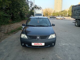 2007 Renault Logan I, серый, 350000 рублей, вид 1