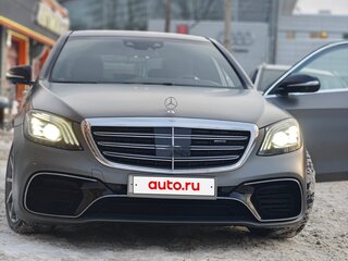 2014 Mercedes-Benz S-Класс AMG 63 AMG Long III (W222, C217), серый, 3730000 рублей, вид 4