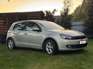 2011 Volkswagen Golf VI, серебристый, 750000 рублей, вид 2