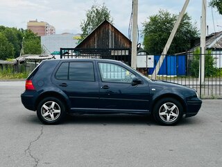 2002 Volkswagen Golf IV, синий, 349000 рублей, вид 5