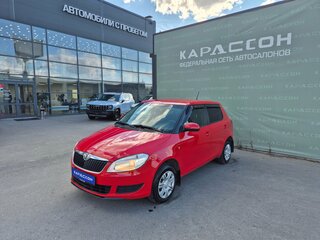 2013 Skoda Fabia II Рестайлинг, красный, 490000 рублей, вид 1