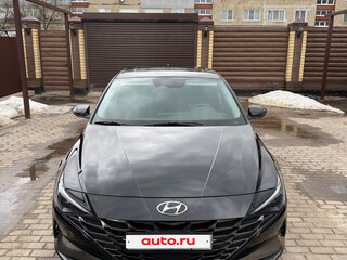 2022 Hyundai Elantra VII (CN7), чёрный, 2000000 рублей, вид 1