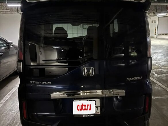 2018 Honda Stepwgn Spada V Рестайлинг, синий, 1690000 рублей - вид 2