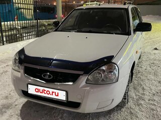 2014 Lada (ВАЗ) Priora I Рестайлинг, белый, 380000 рублей, вид 1
