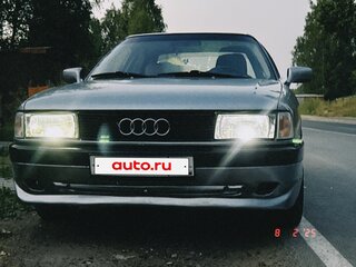 1987 Audi 80 IV (B3), серый, 350000 рублей, вид 1