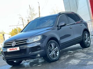 2012 Volkswagen Touareg II, серый, 1550000 рублей, вид 1