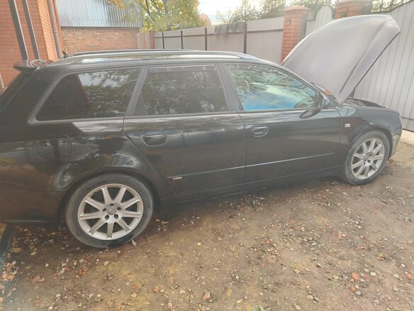 2007 Audi A4 8V III (B7), чёрный, 610000 рублей - вид 7