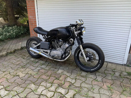 1983 Yamaha XV750 Virago, чёрный, 290000 рублей, вид 3