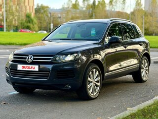 2011 Volkswagen Touareg II, чёрный, 2075000 рублей, вид 1