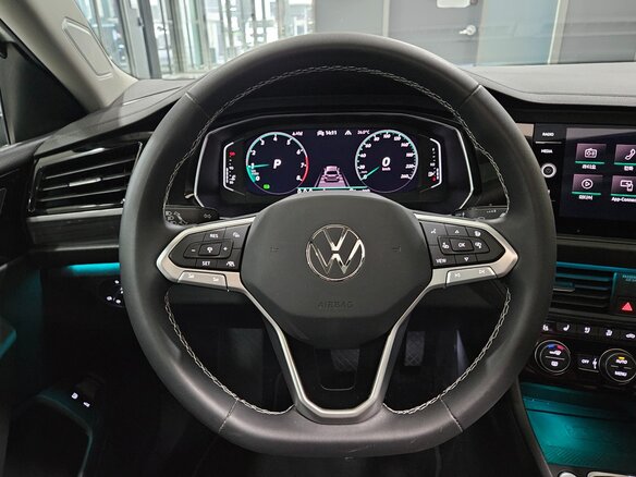 2023 Volkswagen Jetta VII Рестайлинг, белый - вид 5