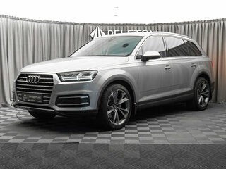 2015 Audi Q7 II (4M), серебристый, 3815000 рублей, вид 1