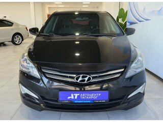 2016 Hyundai Solaris I Рестайлинг, чёрный, 1025000 рублей, вид 2