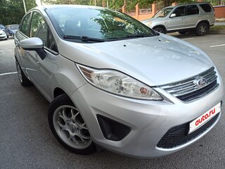 2012 Ford Fiesta Mk6, серебристый, 939000 рублей, вид 2