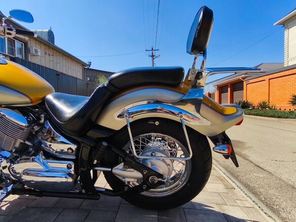 1999 Yamaha XVS1100, золотистый, 620000 рублей - вид 19