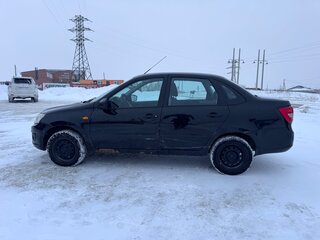 2015 Lada (ВАЗ) Granta I, чёрный, 330000 рублей, вид 4