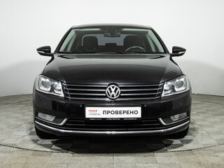 2012 Volkswagen Passat B7, чёрный, 769700 рублей, вид 2