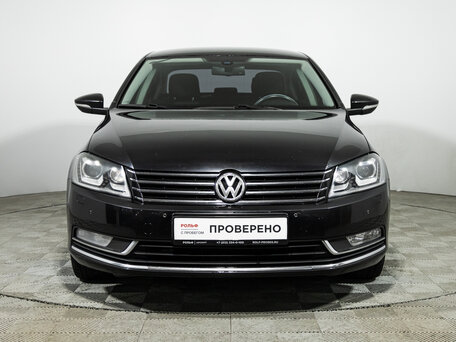 2012 Volkswagen Passat B7, чёрный, 769700 рублей, вид 2