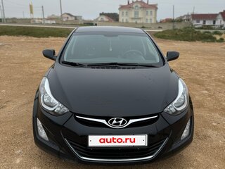 2015 Hyundai Elantra V (MD) Рестайлинг, чёрный, 1350000 рублей, вид 2