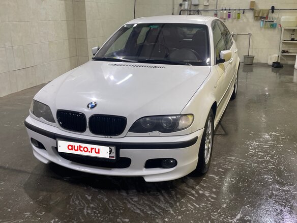 2002 BMW 3 серии 320i IV (E46) Рестайлинг, белый, 750000 рублей - вид 20