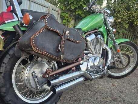 1995 Suzuki Intruder VS 400, зелёный, 280000 рублей, вид 5