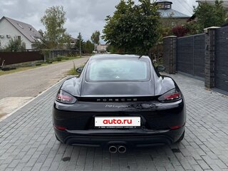 2021 Porsche Cayman III 718 (982), чёрный, 5378000 рублей, вид 4