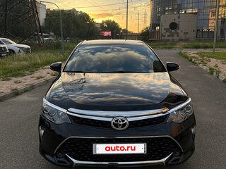 2018 Toyota Camry VII (XV50) Рестайлинг 2, чёрный, 2250000 рублей, вид 3