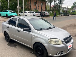 2007 Chevrolet Aveo I Рестайлинг, серебристый, 240000 рублей, вид 2