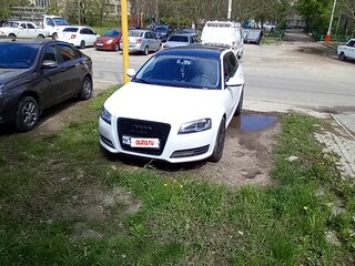 2012 Audi A3 II (8P) Рестайлинг 2, белый, 850000 рублей, вид 5