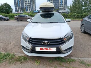 2020 Lada (ВАЗ) Vesta CNG I, белый, 800000 рублей, вид 2
