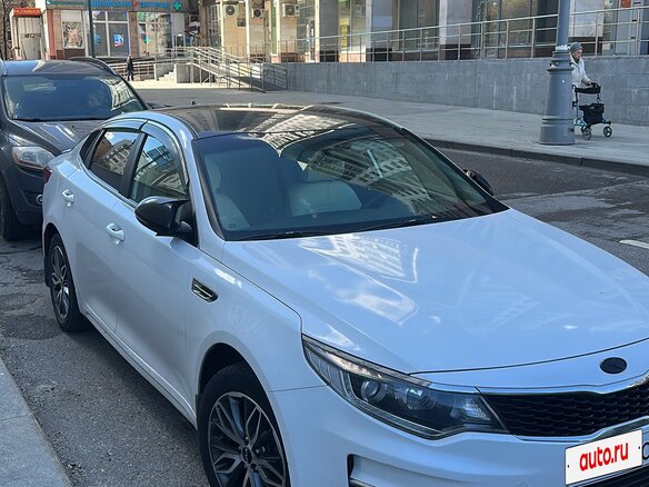 2017 Kia Optima IV, белый, 1200000 рублей - вид 1