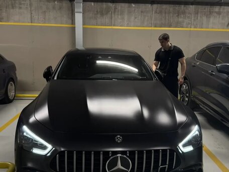 2020 Mercedes-Benz AMG GT 4-Door Coupe 43 I, серый, 6850000 рублей, вид 3