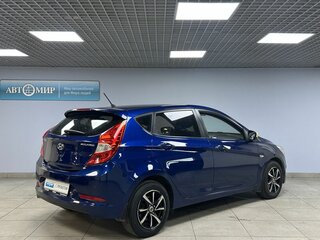 2015 Hyundai Solaris I Рестайлинг, синий, 667000 рублей, вид 5