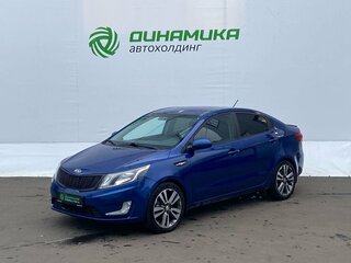 2013 Kia Rio 5-speed III, синий, 620000 рублей, вид 1