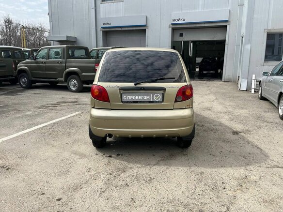 2007 Daewoo Matiz I Рестайлинг, бежевый, 200000 рублей - вид 3