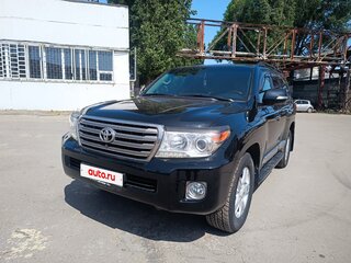 2012 Toyota Land Cruiser 200 Series Рестайлинг 1, чёрный, 3600000 рублей, вид 4