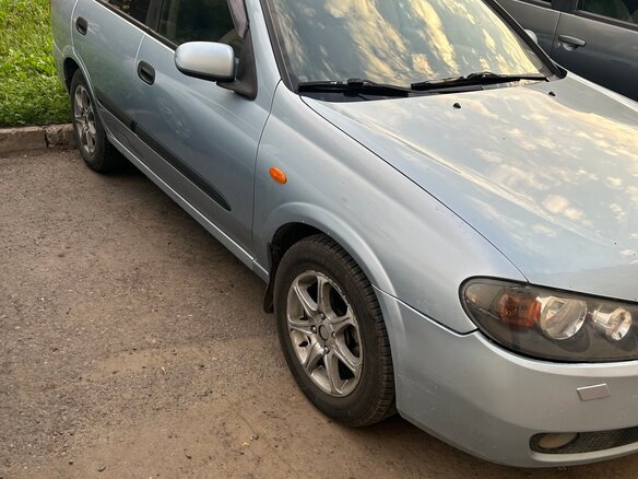 2005 Nissan Almera II (N16) Рестайлинг, голубой, 280000 рублей