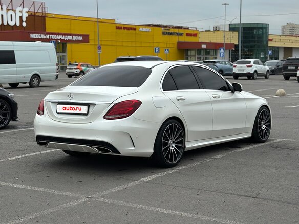 2015 Mercedes-Benz C-Класс 250 IV (W205), белый, 2350000 рублей - вид 3