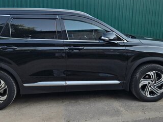 2021 Hyundai Santa Fe IV Рестайлинг, чёрный, 3400000 рублей, вид 3